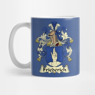 Friederich Family Coat-Of-Arms Mug